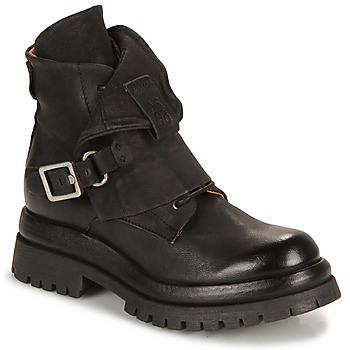 Sapatos Mulher Botas baixas Airstep / A.S.98 DIBLA BUCKLE Preto