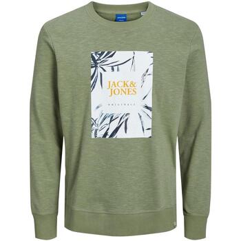 Textil Rapaz Sweats Jack & Jones  Verde