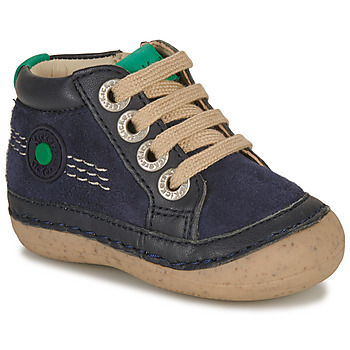 Sapatos Criança Botas baixas Kickers SONISTREET Marinho