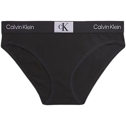 Roupa de interior Mulher Cueca Calvin Klein Jeans 000QF7222E Preto