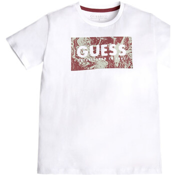 Textil Rapaz T-shirts e Pólos Guess  Branco