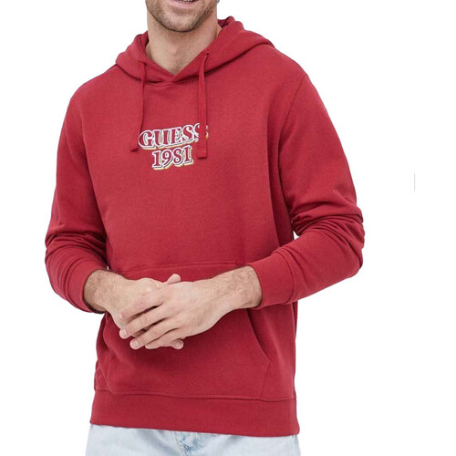 Textil Homem Sweats Guess  Vermelho