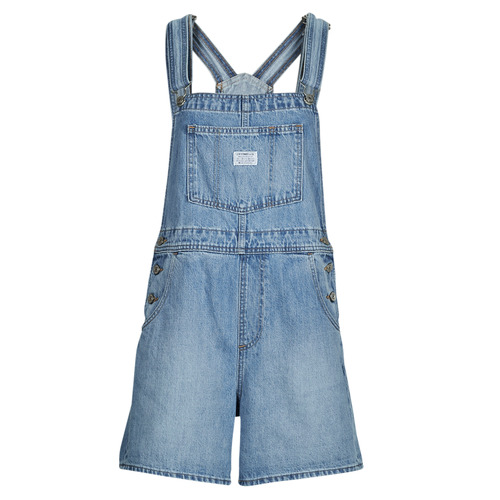 Textil Mulher Macacões/ Jardineiras Levi's VINTAGE SHORTALL Azul