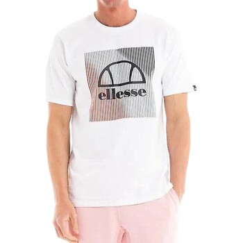 Textil Homem T-Shirt mangas curtas Ellesse 215572 Branco