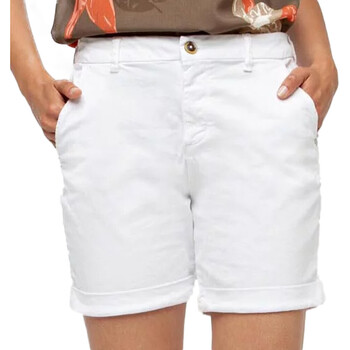 Textil Mulher Shorts / Bermudas TBS  Branco