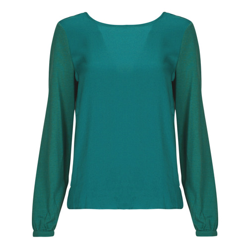 Textil Mulher Tops / Blusas Only ONLLISA S/S MODAL O-NECK TOP JRS Cáqui