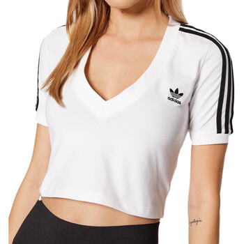 Textil Mulher T-shirts e Pólos adidas Originals  Branco