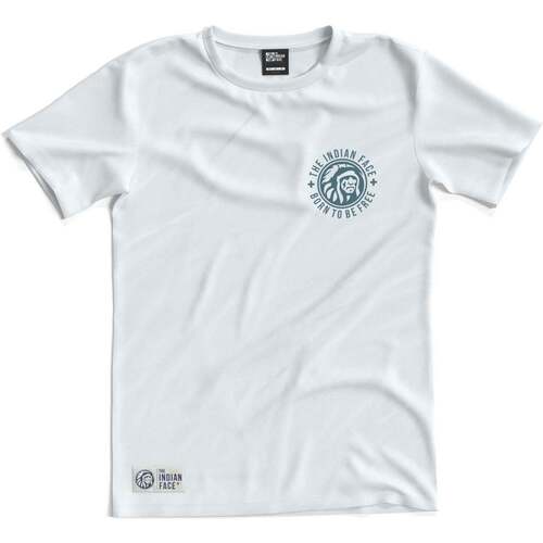 Textil T-Shirt mangas curtas The Indian Face Iconic Branco