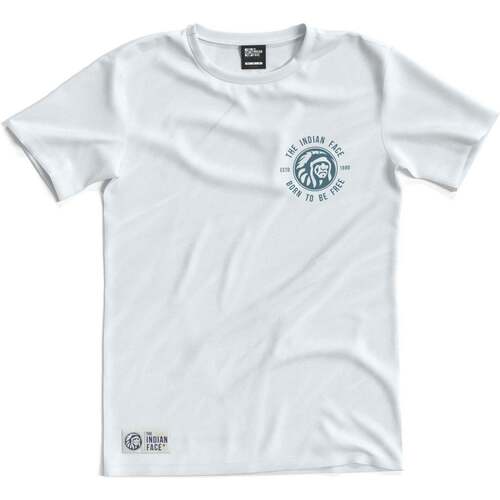 Textil T-Shirt mangas curtas The Indian Face Soul Branco