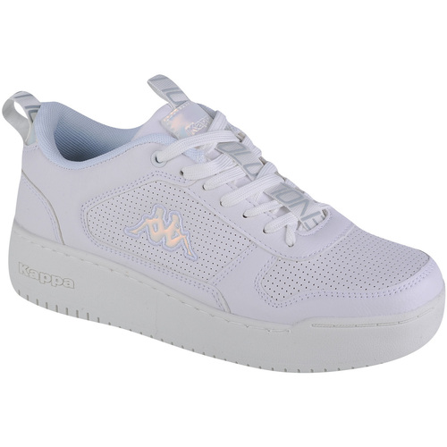 Sapatos Mulher Sapatilhas Kappa Fogo PF Branco