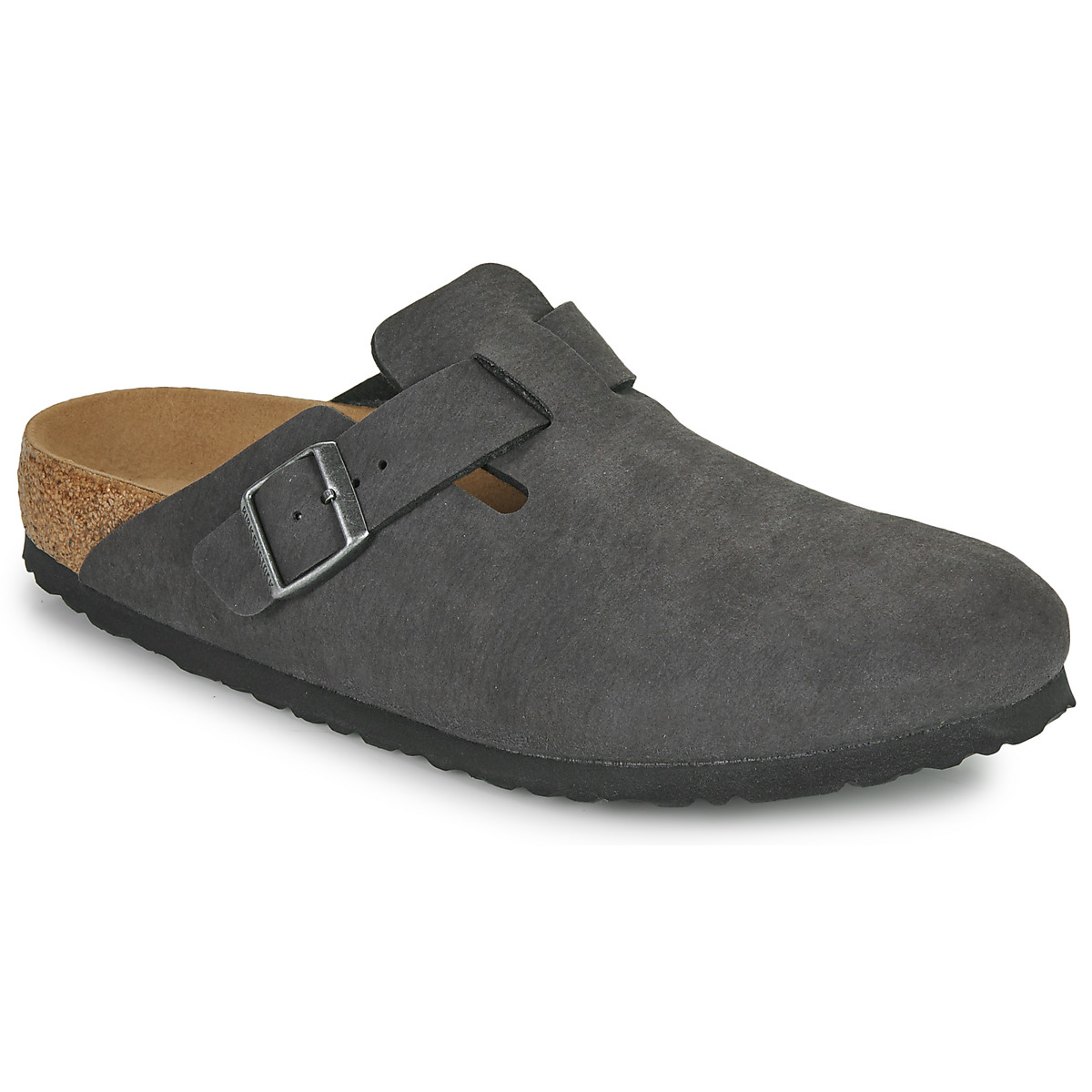 Sapatos Homem Chinelos Birkenstock BOSTON Preto