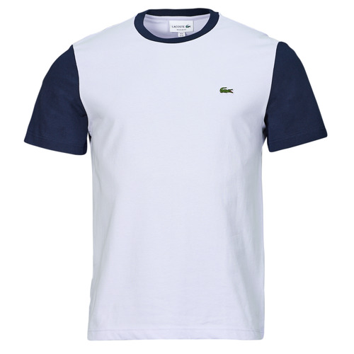 Textil Homem T-Shirt mangas curtas Lacoste TH1298 Azul