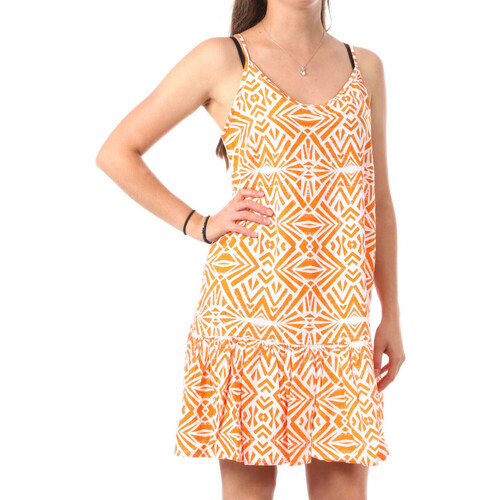 Textil Mulher Vestidos curtos Only  Laranja