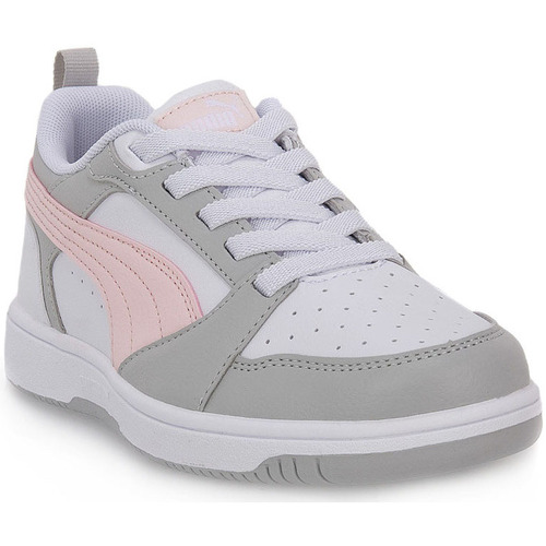 Sapatos Rapaz Sapatilhas Puma 07 REBOUND V6 LOW Branco