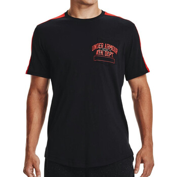 Textil Homem T-shirts e Pólos Under Armour  Preto