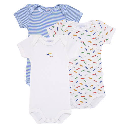 Textil Criança Pijamas / Camisas de dormir Petit Bateau SKATE X3 Multicolor