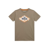 Textil Rapaz T-Shirt mangas curtas Guess L4RI23 Cáqui