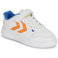 Sapatos Criança Sapatilhas hummel ST. POWER PLAY JR Branco / Laranja