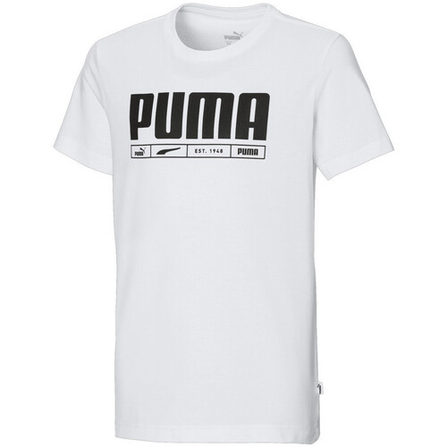 Textil Rapaz T-shirts e Pólos Puma  Branco