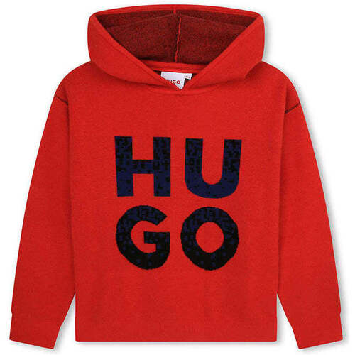 Textil Rapaz Sweats Hugo Boss Kids G25149-990-11-19 Vermelho