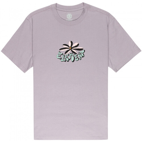 Textil Homem T-shirts e Pólos Element Peace tree logo Violeta