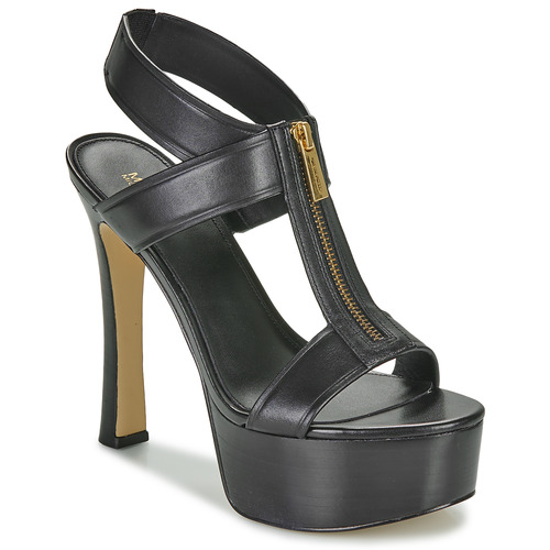 Sapatos Mulher Sandálias MICHAEL Michael Kors BERKLEY HIGH PLATFORM Preto