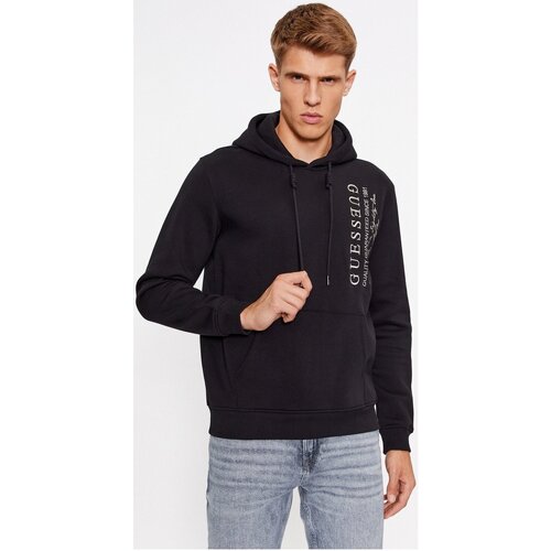 Textil Homem Sweats Guess M3BQ30 K9Z21 Preto