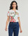 Textil Mulher T-Shirt mangas curtas Desigual TS_MICKEY LACROIX Branco