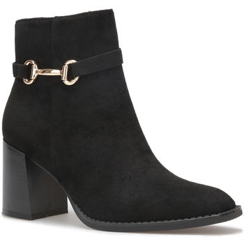 Sapatos Mulher Botins La Modeuse 67931_P158159 Preto