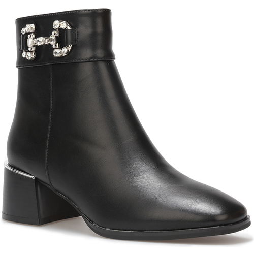 Sapatos Mulher Botins La Modeuse 67936_P158189 Preto