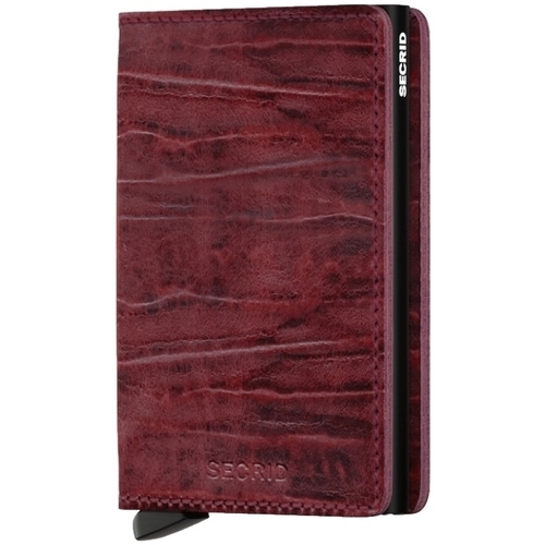 Malas Mulher Carteira Secrid Carteira Slimwallet Dutch - Duch Martin Bordeaux Bordô