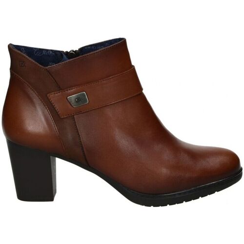 Sapatos Mulher Botins Dorking D9111 Castanho