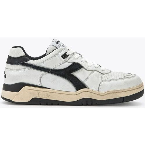 Sapatos Homem Sapatilhas Diadora 180117.C0351 B.560-BIANCO/NERO Branco