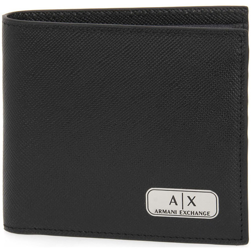 Malas Homem Carteira EAX 0020 WALLET Preto