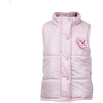 Textil Rapariga Casacos de malha Miss Girly Gilet fille FRUME Rosa