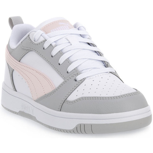 Sapatos Mulher Multi-desportos Puma 07 REBOUND V6 LOW JR Branco