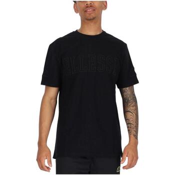 Textil Homem T-Shirt mangas curtas Ellesse  Preto