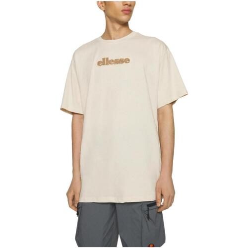 Textil Homem T-Shirt mangas curtas Ellesse  Bege