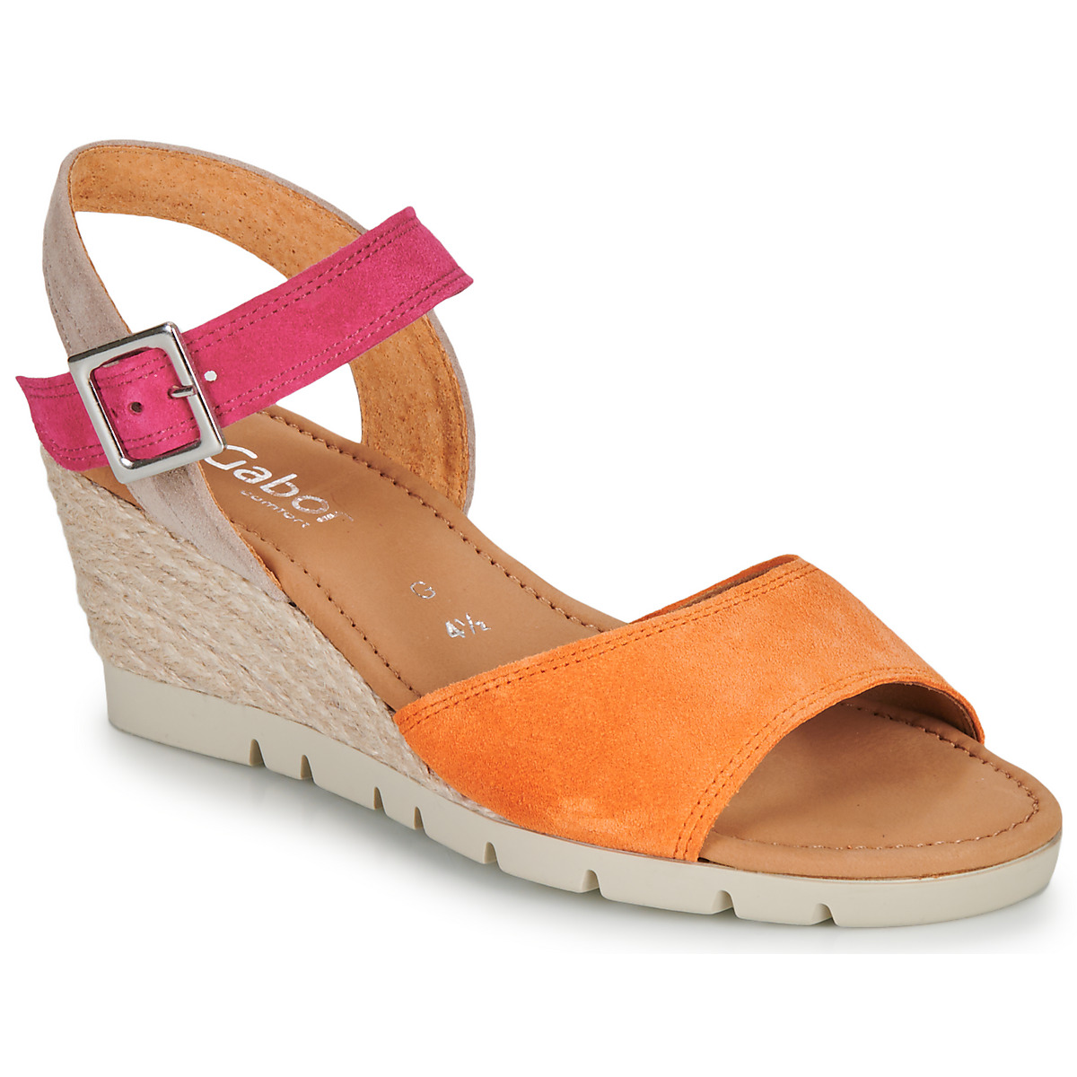 Sapatos Mulher Sandálias Gabor 4204269 Laranja / Rosa