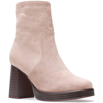 Sapatos Mulher Botins La Modeuse 68696_P160233 Bege