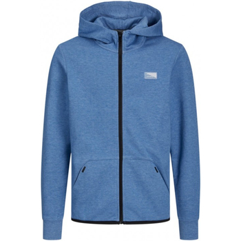 Textil Rapaz camisolas Jack & Jones 12192600 JCOAIR SWEAT ZIP HOOD NOOS JNR BLUE LOLITE Azul