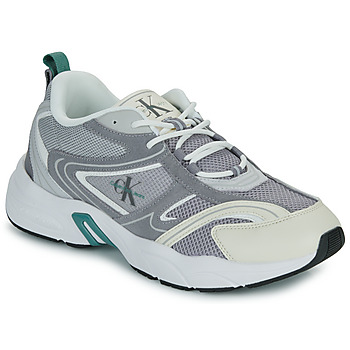 Sapatos Homem Sapatilhas Calvin Klein Jeans RETRO TENNIS SU-MESH Cinza