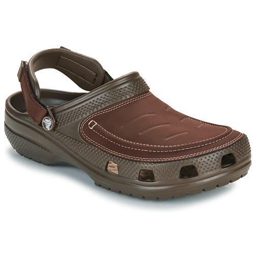 Sapatos Homem Tamancos Crocs Yukon Vista II LR Clog M Castanho