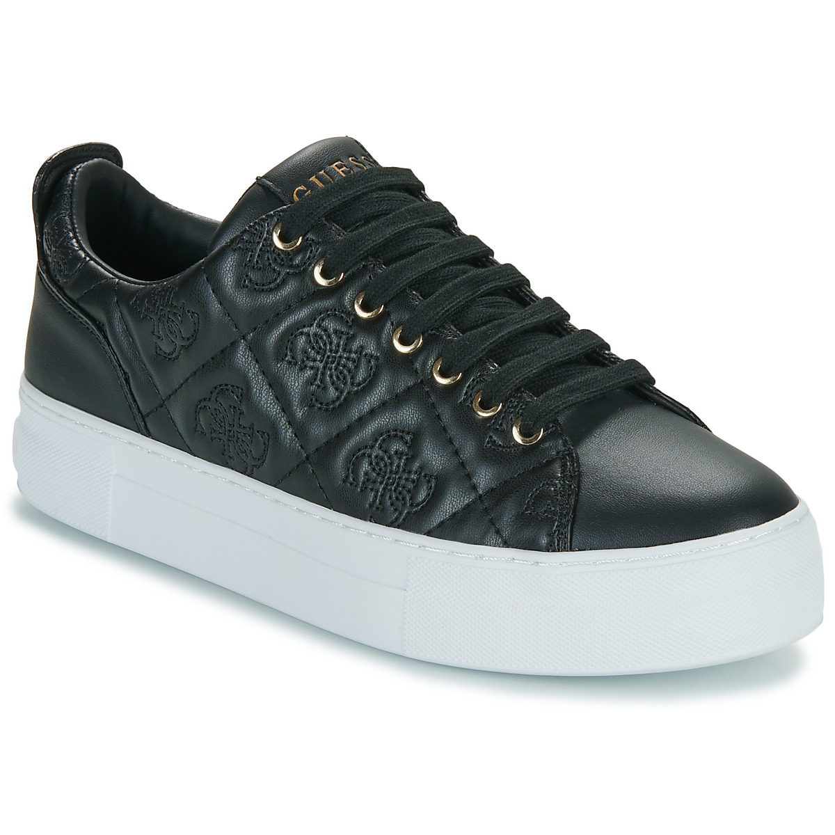 Sapatos Mulher Sapatilhas Guess GIANELE 4 Preto