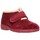 Sapatos Mulher Chinelos Garzon 3895.247 Mujer Burdeos Vermelho