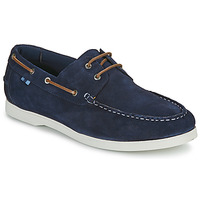 Sapatos Homem Sapato de vela Jack & Jones JFWGOLDERS SUEDE BOAT SHOE Marinho