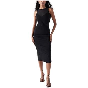 Textil Mulher Vestidos Salsa  Preto