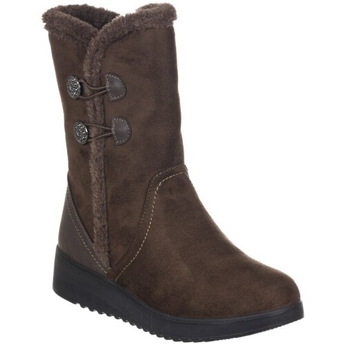 Sapatos Mulher Botas Zapp BOTINS  22417 Bege