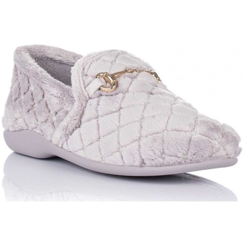 Sapatos Mulher Chinelos Garzon 7725.370 Cinza