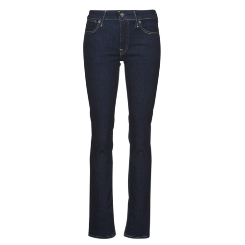 Textil Mulher Calças de ganga slim Levi's 712 SLIM WELT POCKET Azul